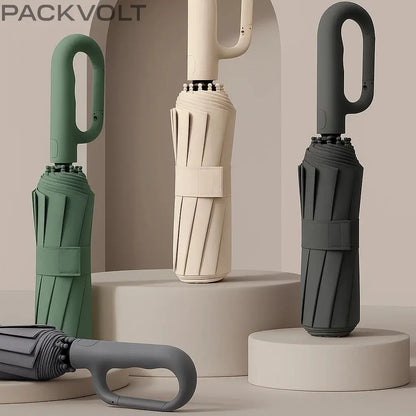 Automatic Windproof Travel Umbrella Packvolt